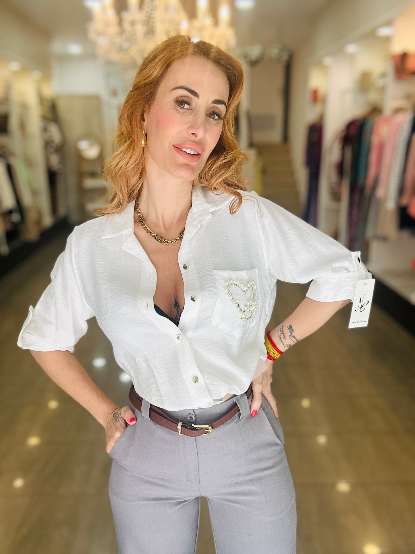Camisa Delfina