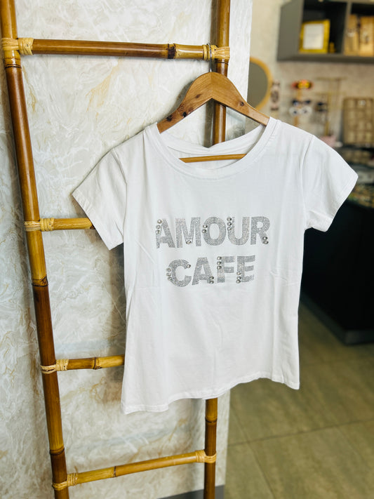 Camiseta Amour Cafe